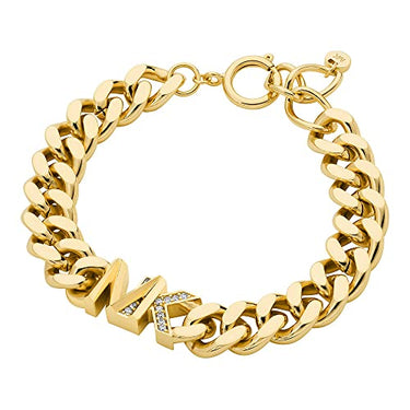 Michael Kors - Premium Armband Goldfarbenes Messing mit Kristall für Damen MKJ7834710 im Sale